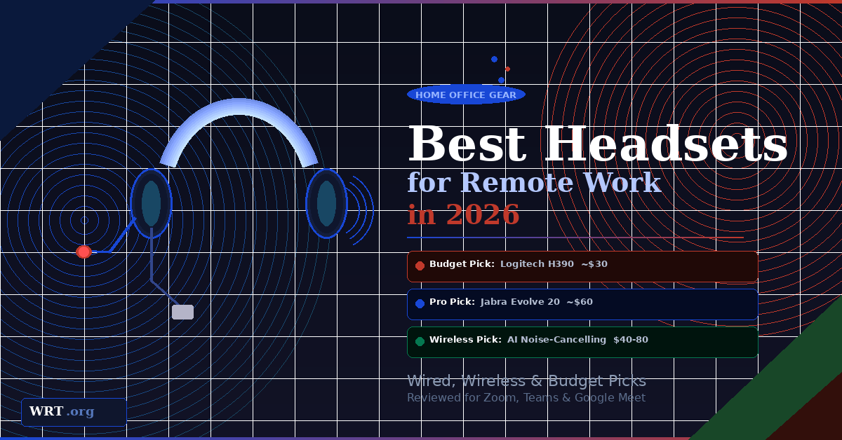 Best Headsets for Remote Work in 2026