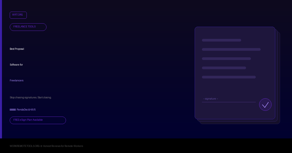 Proposal Software for Freelancers: 2026 Best Tools